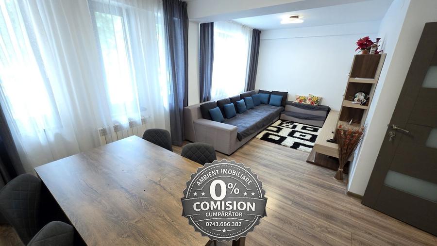 Apartament cu 3 camere, bloc NOU, mobilat și utilat, VASLUI - zona TRAIAN;
