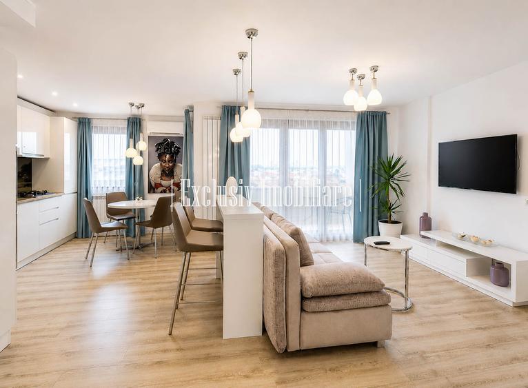 Vedere la Lac! Apartament cu 2 bai - Plaja Reyna - Parcare Privata Acoperita