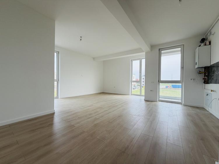 Apartament 2 camere, open space ,55 mp utili, mobilat - Torontalului