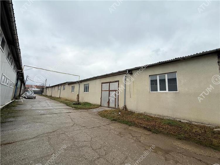 Hala industriala 1200 mp utili de inchiriat in Cisnadie