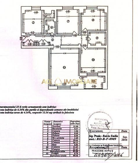 4 Camere de vanzare | Calea Calarasilor | Nerva Traian | 0% Comision - 4