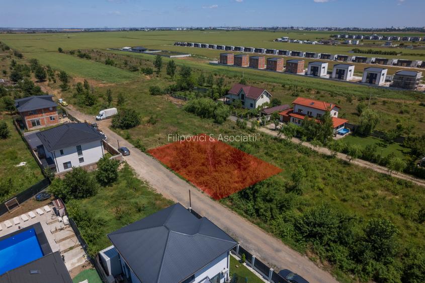 DOMNESTI - FORTULUI, TEREN CONSTRUCTII 407 MP, FRONT 26 M ! - 3