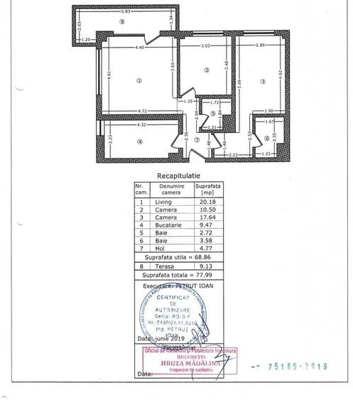 Apartament 3 camere | Aviatiei | Zona rezidentiala| loc parcare inclus