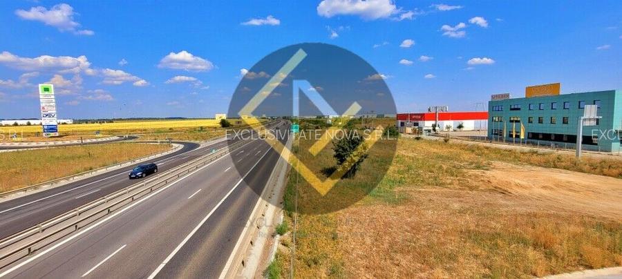 Autostrada A1 km23 acces A0 teren 10 HA -75 HA Logistic MOBEXPERT utilitati - 13