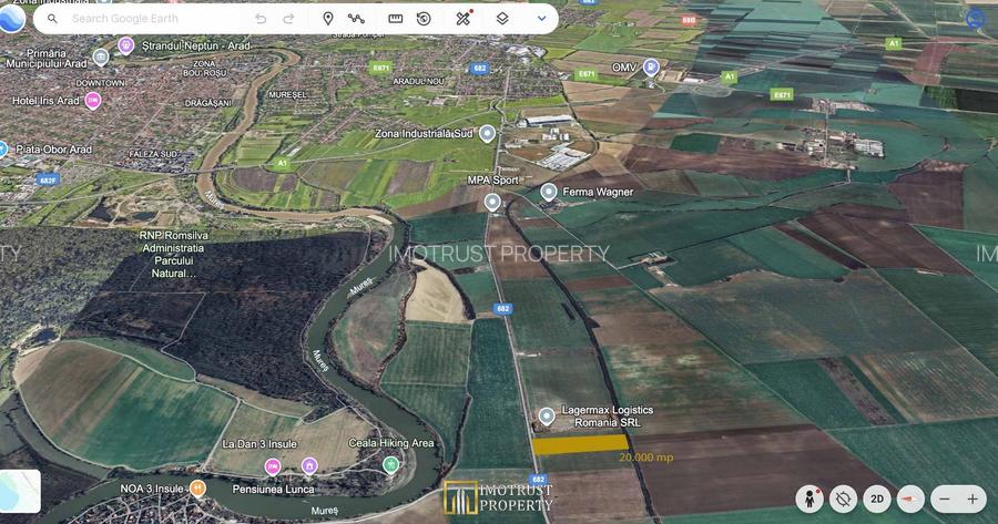 Teren industrial 20.000 mp cu acces rapid la Autostrada A1 – Arad - 2