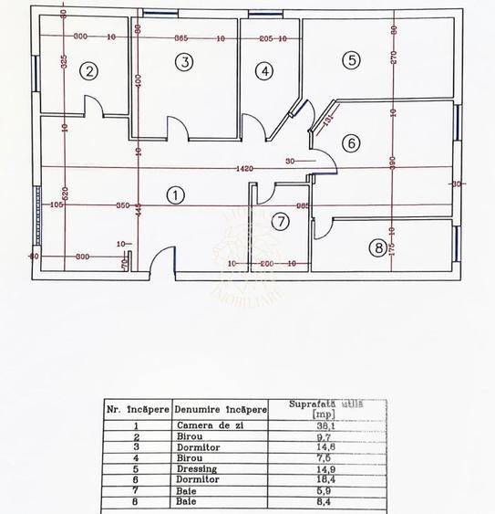 Oferta! Apartament Nou 5 camere 117 mp-parcare-Zona Decebal