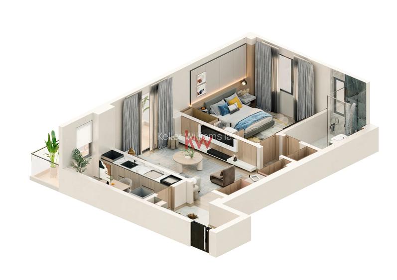 Apartament 2 camere 56 mp | Bloc nou | Parcare inclusă | 94.000€ | Valea Lupului - 3