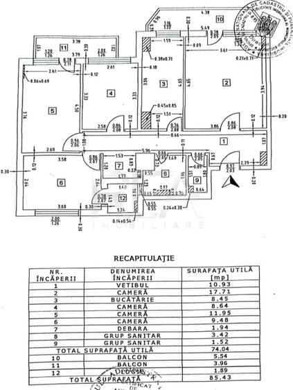 4 camere Pantelimon-Piața Delfinului decomandat, et. 2, 85 mp - 7