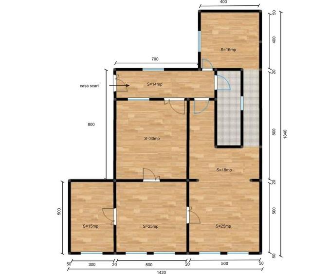 Spatiu de birouri - 135 mp - Zona Centrala - Comision 0%