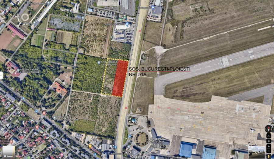 OPORTUNITATE INVESTITIE |Teren intravilan la DN1 lângă BăneasaShopping