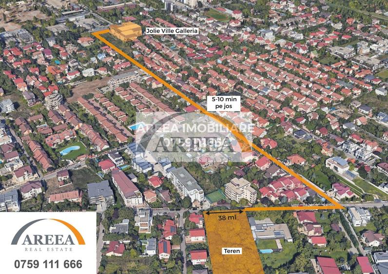 Teren 5.000 mp –propunere din 10.065 mp zona Iancu Nicolae-Jolie Ville