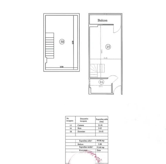 Apartament 2 camere Nicolina, eliberare imediata !