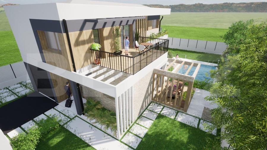 Vilă premium cu piscină privată | Ansamblu exclusivist NZEB