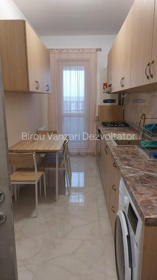 Garsonieră cu living și dormitor separat | Bloc nou | 350 € | Chiajna - 5