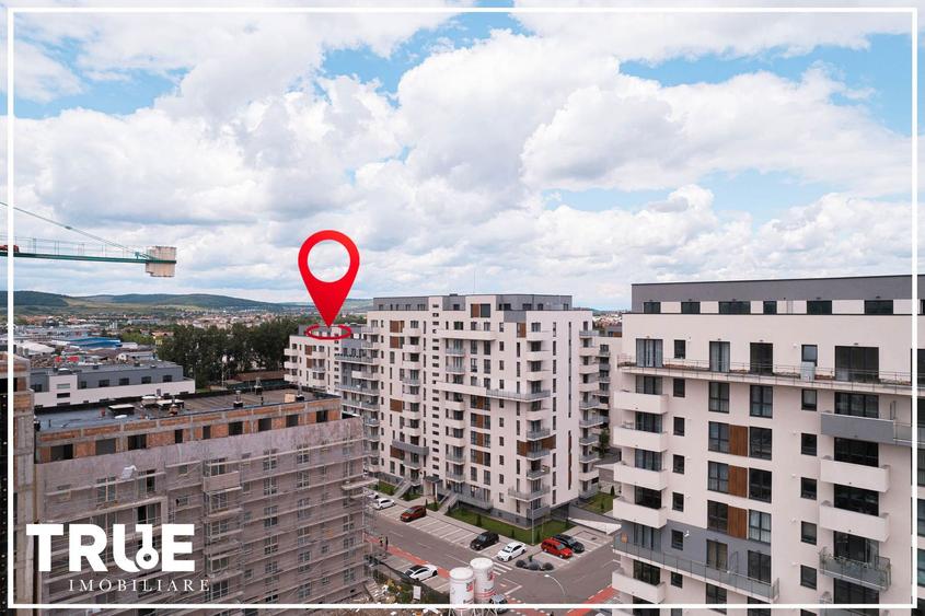 Studio 50m² utili + balcon 9m² + parcare, Maurer Residence!