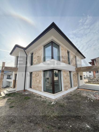 Casa individuala premium 191mp, teren 500 mp, Chinteni