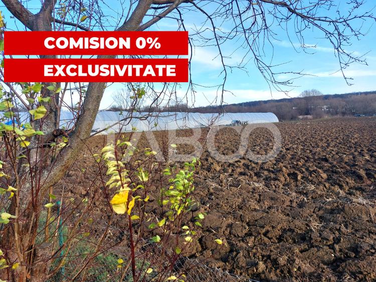 Teren intravilan 1687 mp pentru cabana zona de gradini Cisnadie