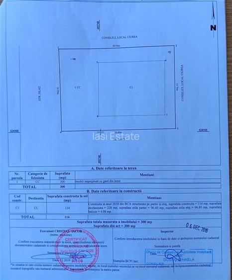 Lunca Cetatui Vila P+ E su=193mp centura iasi pot locui doua familii