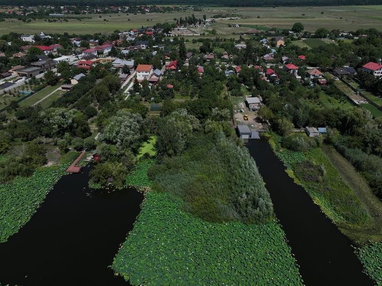 Teren premium cu deschidere la lacul Snagov-Tancabesti
