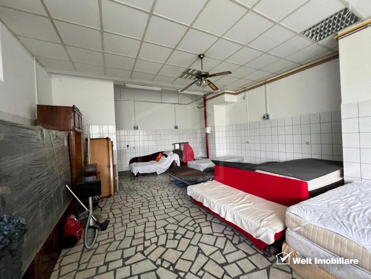 Spatiu comercial 160mp, 2 intrari, H=4m, trifazic, pod Calvaria Manastur