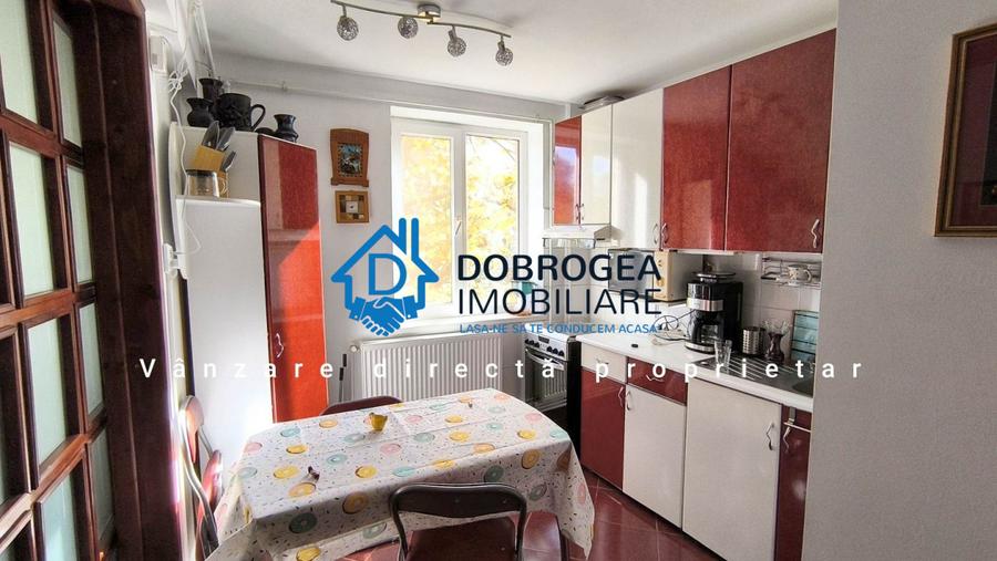 APARTAMENT 3 CAMERE, ETAJ 3 ,58 mp MOBILAT SI UTILAT