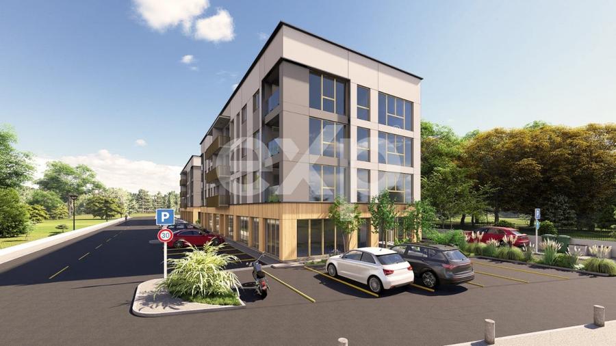 De inchiriat spatii comerciale bloc nou in apropiere de DN1 Corbeanca