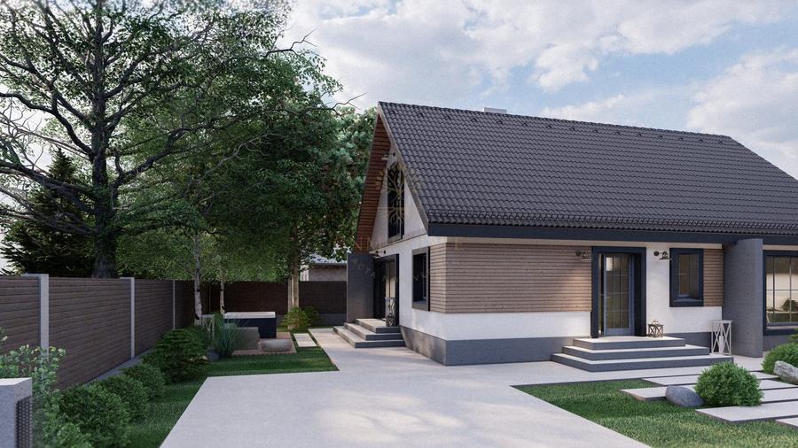 Casa individuala P+M 5 camere constr 2026 Dascalu /Ilfov