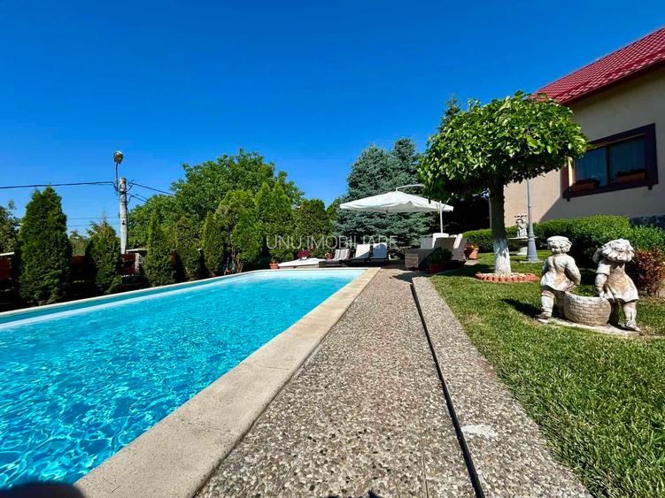 Vila de lux 310 mp construiti, cu piscina 40mp, Bucium Iasi, 1500mp teren, garaj foisor livada - 46