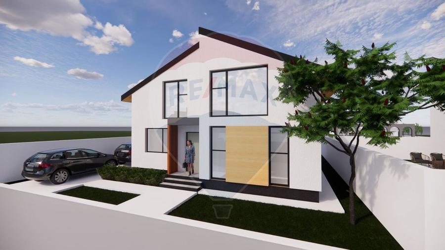 Vilă plan stradal cu 6 camere de vânzare  Balotesti