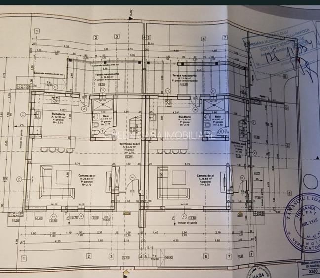 Casă cuplată, 4 camere, zona Auchan – Iris