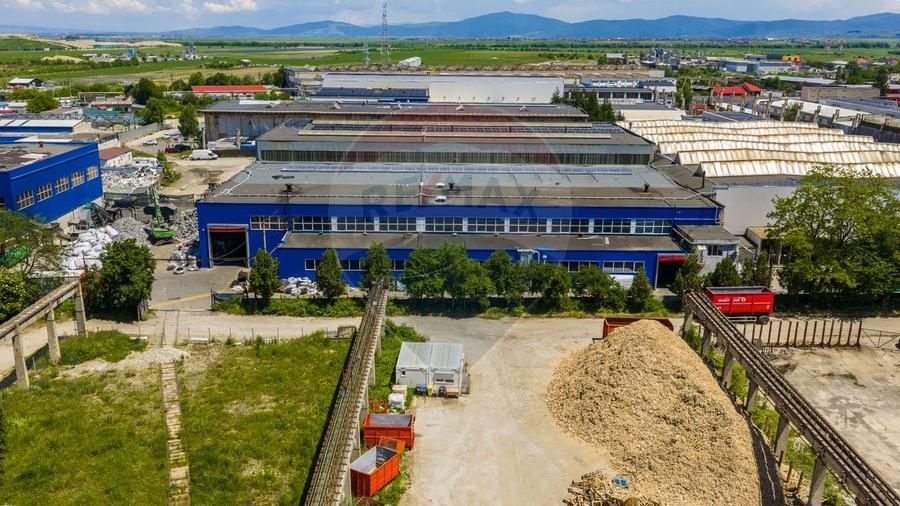 Hală industrială de vânzare în Brașov 1.777 mp, 2.000kW, teren 4.800