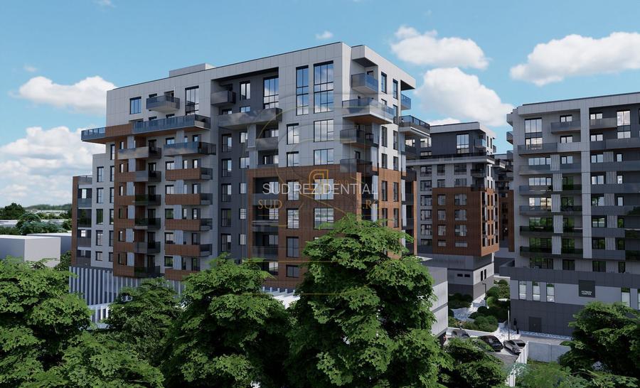 Apartament 2 camere, ansamblu rezidential securizat, metrou Aparatori - 2