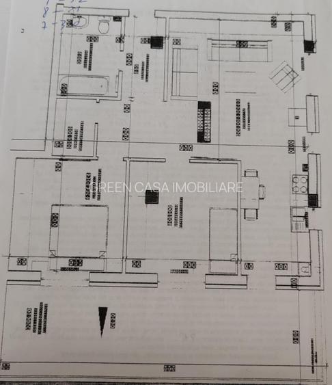 Apartament cu 3 camere, finisat, mobilat și utilat complet, situat în Baciu - 7