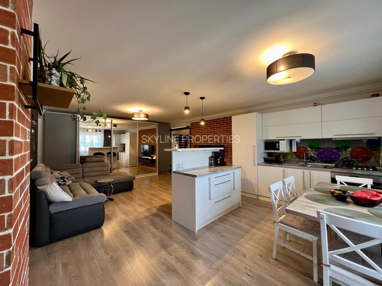Apartament 3 camere | 64 mp + terasă 11 mp | Parcare inclusă  | Str. Stejarului - 4