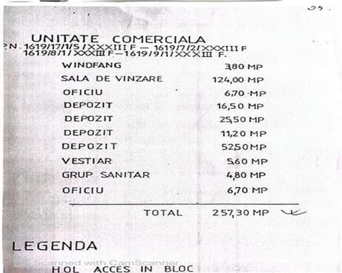 Spatiu comercial vitrinat, cu dublu acces 257 mp Sfantu Gheorghe