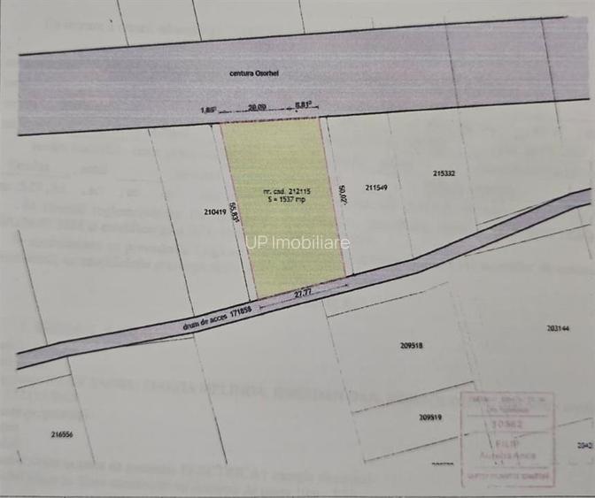 TEREN INTRAVILAN | 1537 mp | ZONA INDUSTRIALA EST | ORADEA | BIHOR - 2