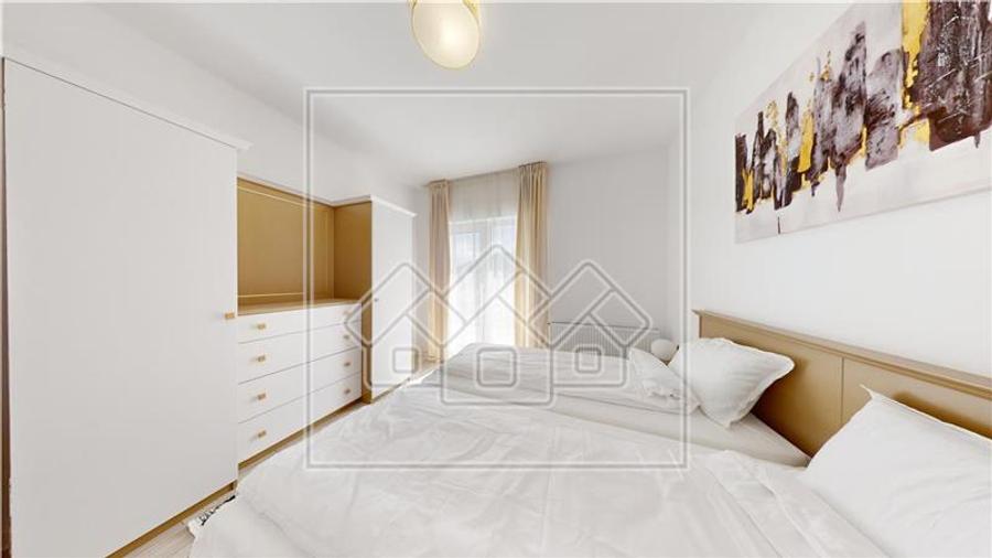 Casa 5 camere, 216 mpu, 550 mp teren, mobilata si utilata, Cisnadioara