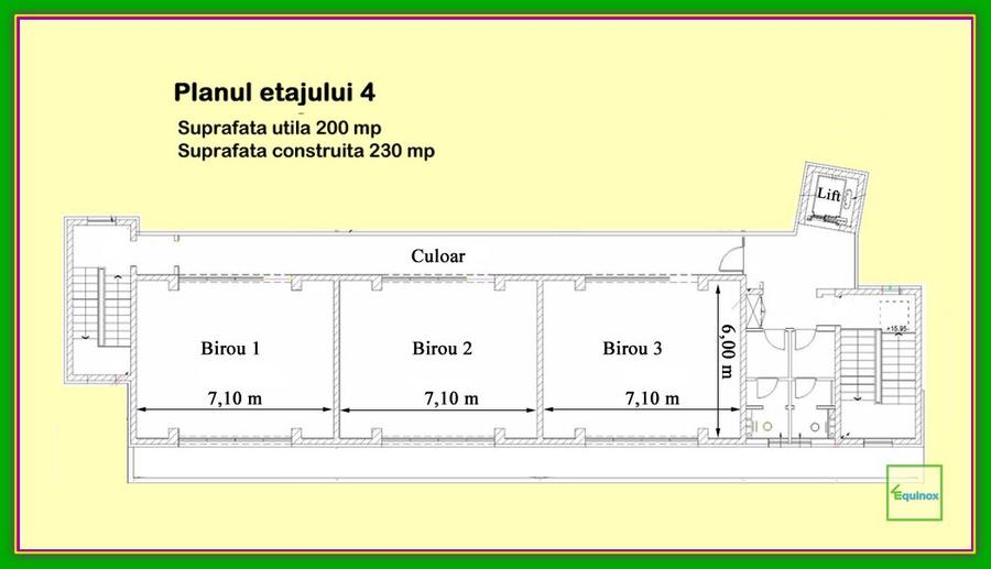Spatiu de birouri ultracentral de inchiriat, ECX83991