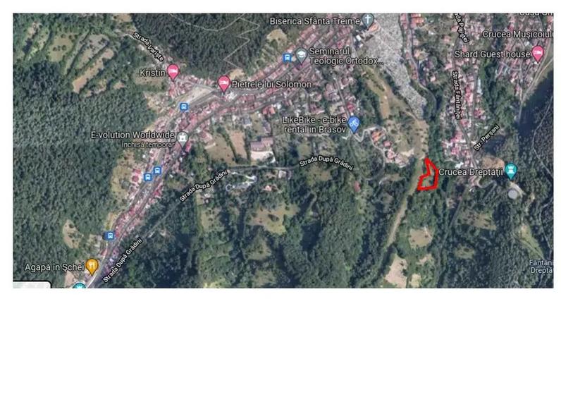 Teren 1577 mp zona Schei