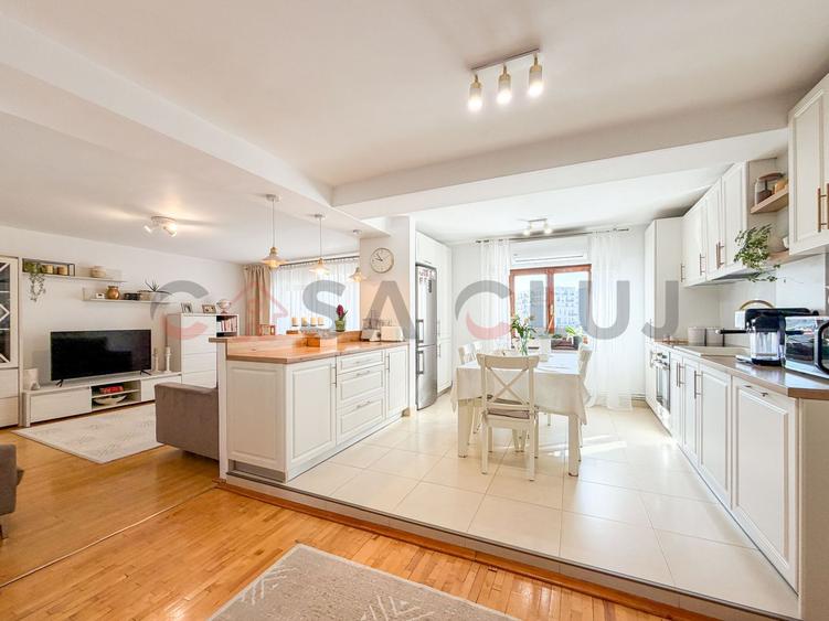 4 camere zona semicentrala, etaj intermediar, 100 mp utili!