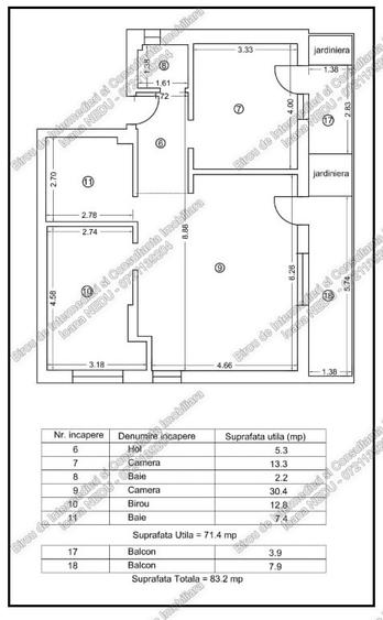 🙋Tomis PLUS🔸3 Camere 83m² Incalzire in Pardoseala Loc de PARCARE