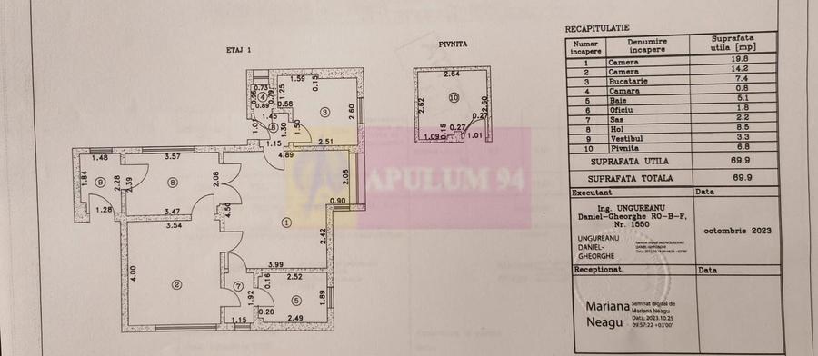 Foisorul de Foc-Mosilor, apartament de 2 camere