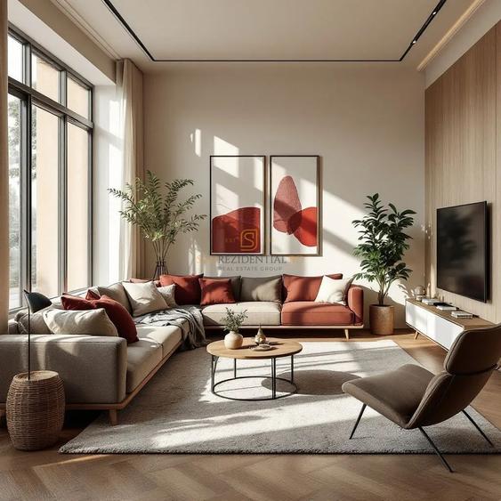 Apartament 3 camere de vanzare, Bloc nou, Acces metrou, Comision 0%