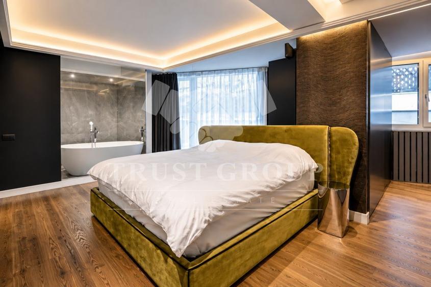 Herastrau | Apartament 3 camere + Garsoniera | Curte intima | 2 Parcari + Boxa