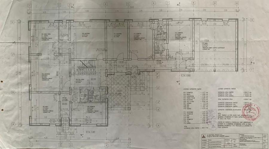 MOARA VLASIEI / CASA LA ROSU S+P+1E / TEREN 2000 mp