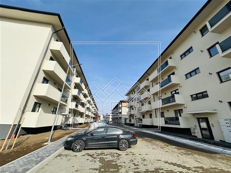 Ap cu 3 camere si balcon, 73 mp utili, incalzire in pardoseala