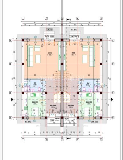 Casa 4 camere, P+1+M , curte 250mp,  Granitului, Bragadiru. TVA inclus - 2