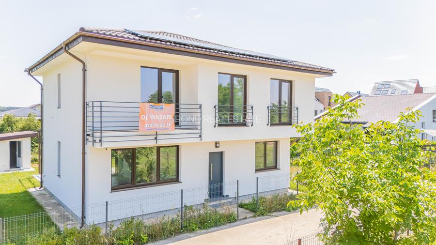 Vila  in promotie, panouri, pompa de caldura, intretinere - 500ron/luna - 5
