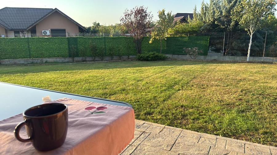 Balotesti, vila noua singur curte, 4 camere, 3 bai, mobilata si utilata complet