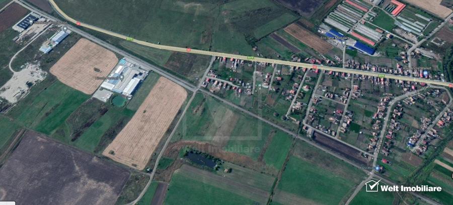 Teren 11200 mp in Rascruci, liber de sarcini, cu potential industrial